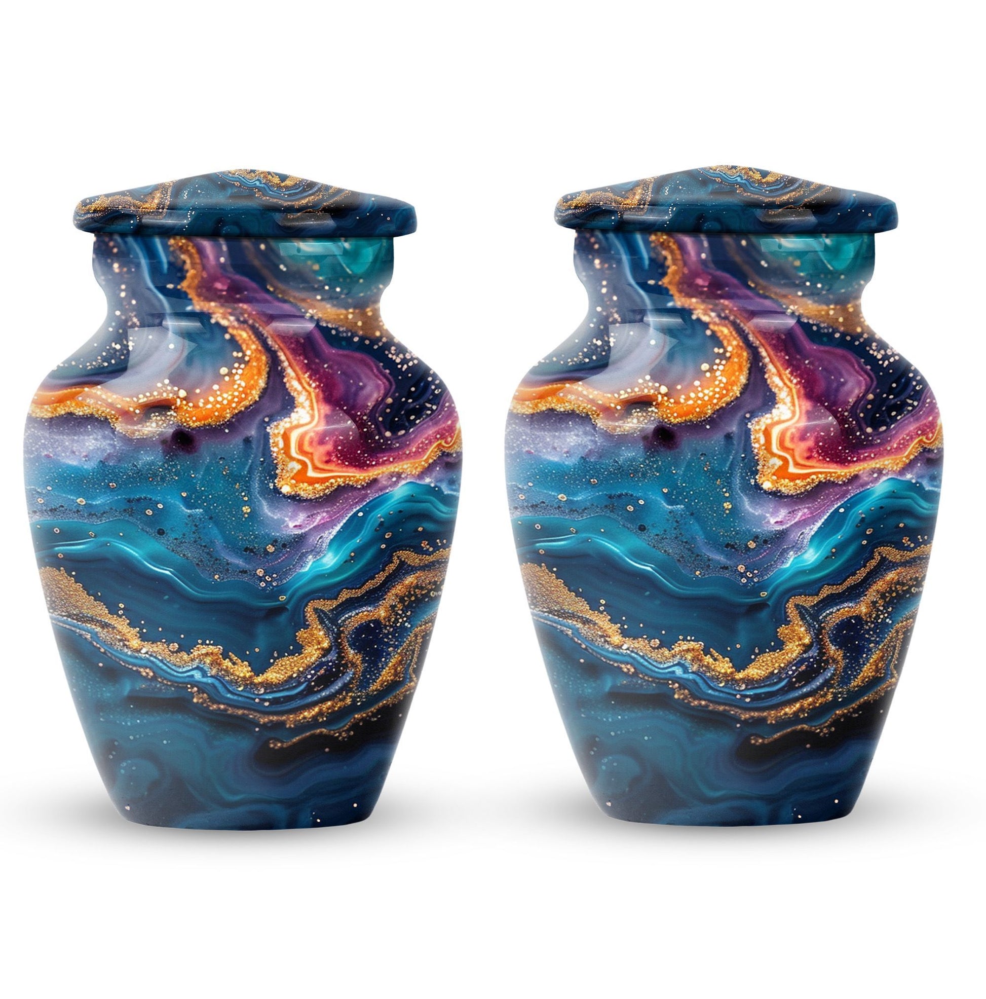 abstract classic urn for burial.