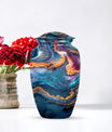 abstract classic urn for burial.