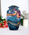 abstract classic urn for burial.