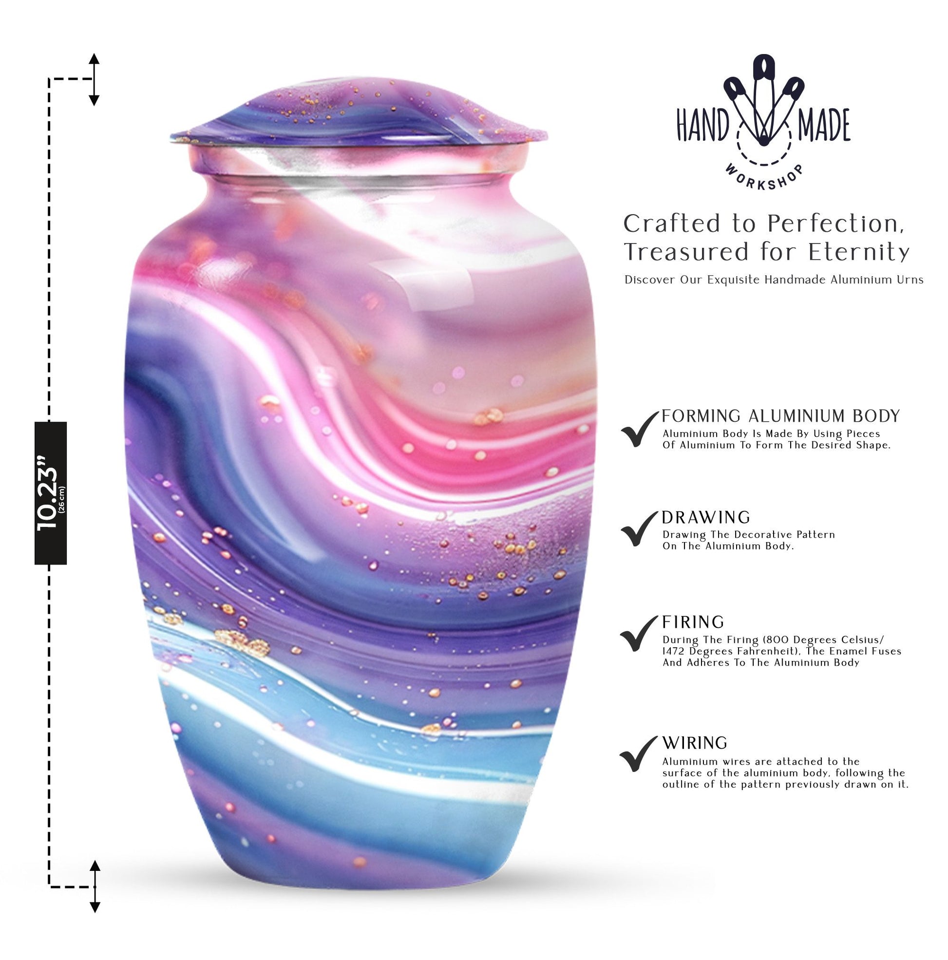 classic urn for adult ashes