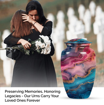 classic Abstract Urn for mom