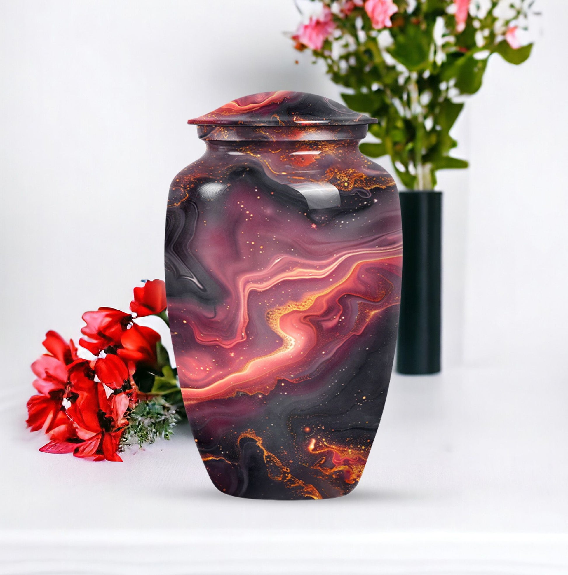Classic Abstract Urn for human ashes
