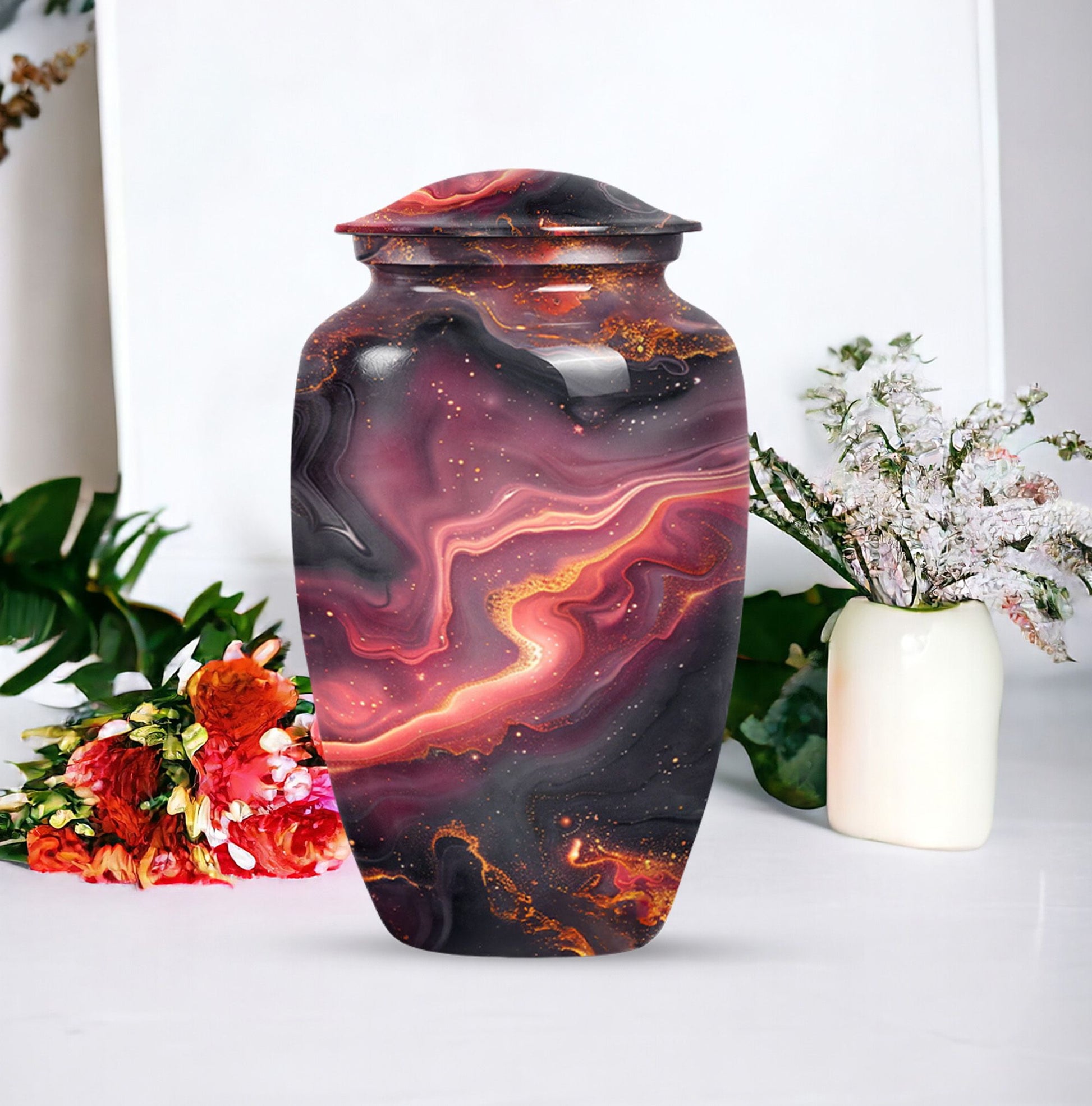 Classic Abstract Urn for human ashes