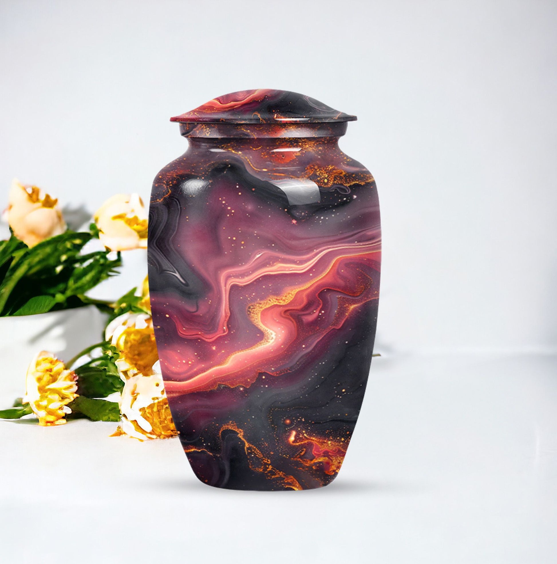 Classic Abstract Urn for human ashes