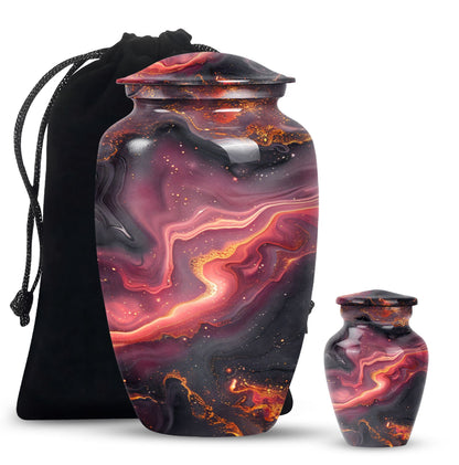 Classic Abstract Urn for human ashes