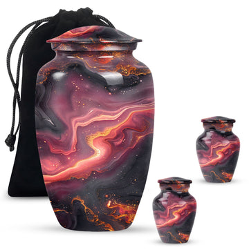 Large Urn with 2 Mini Urn