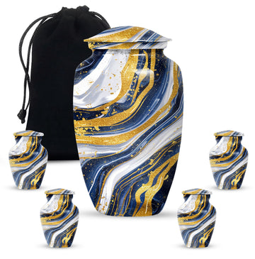 Large Urn with 4 Small Urn