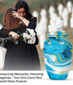 Artistic design cremation dad urn