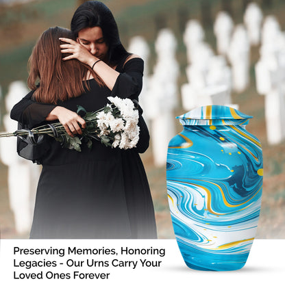Artistic design cremation dad urn