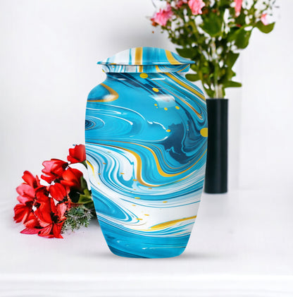 Artistic design cremation dad urn