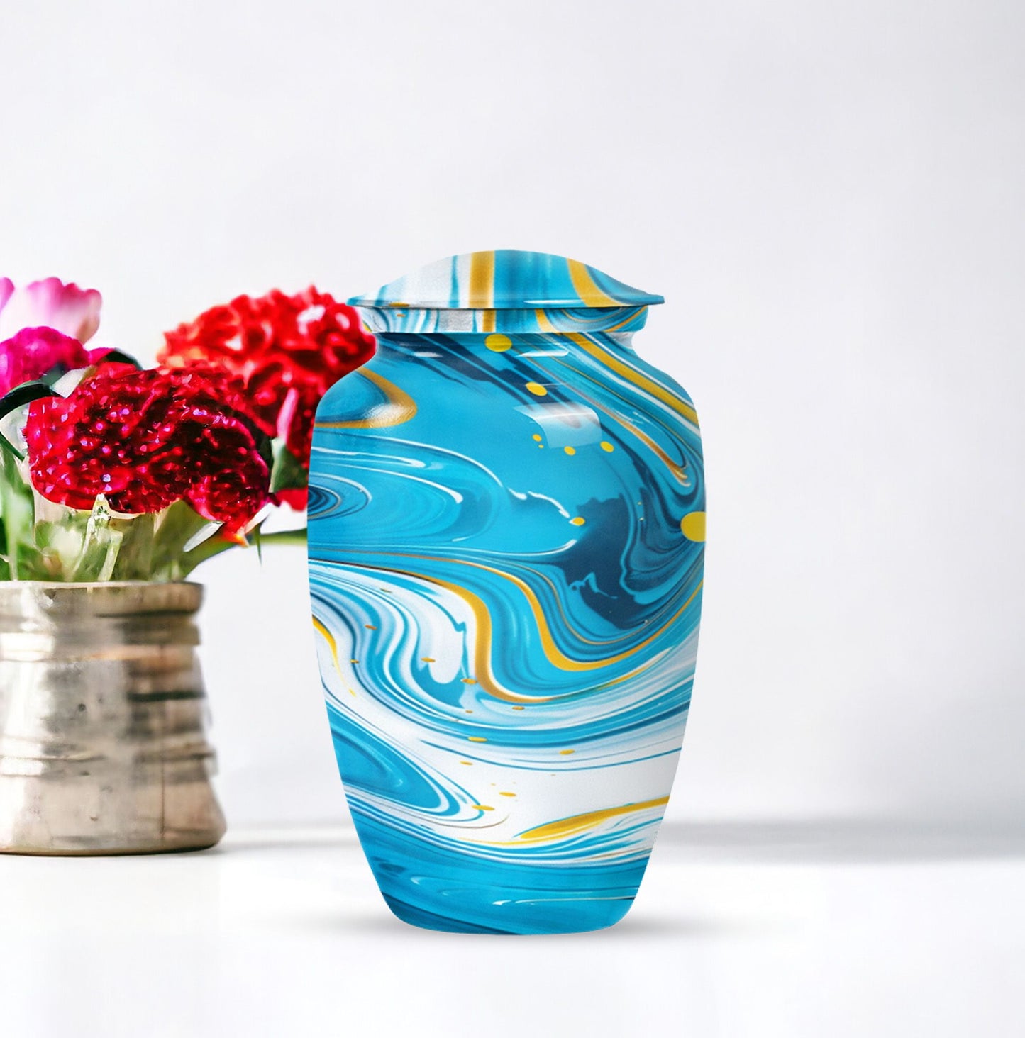 Artistic design cremation dad urn