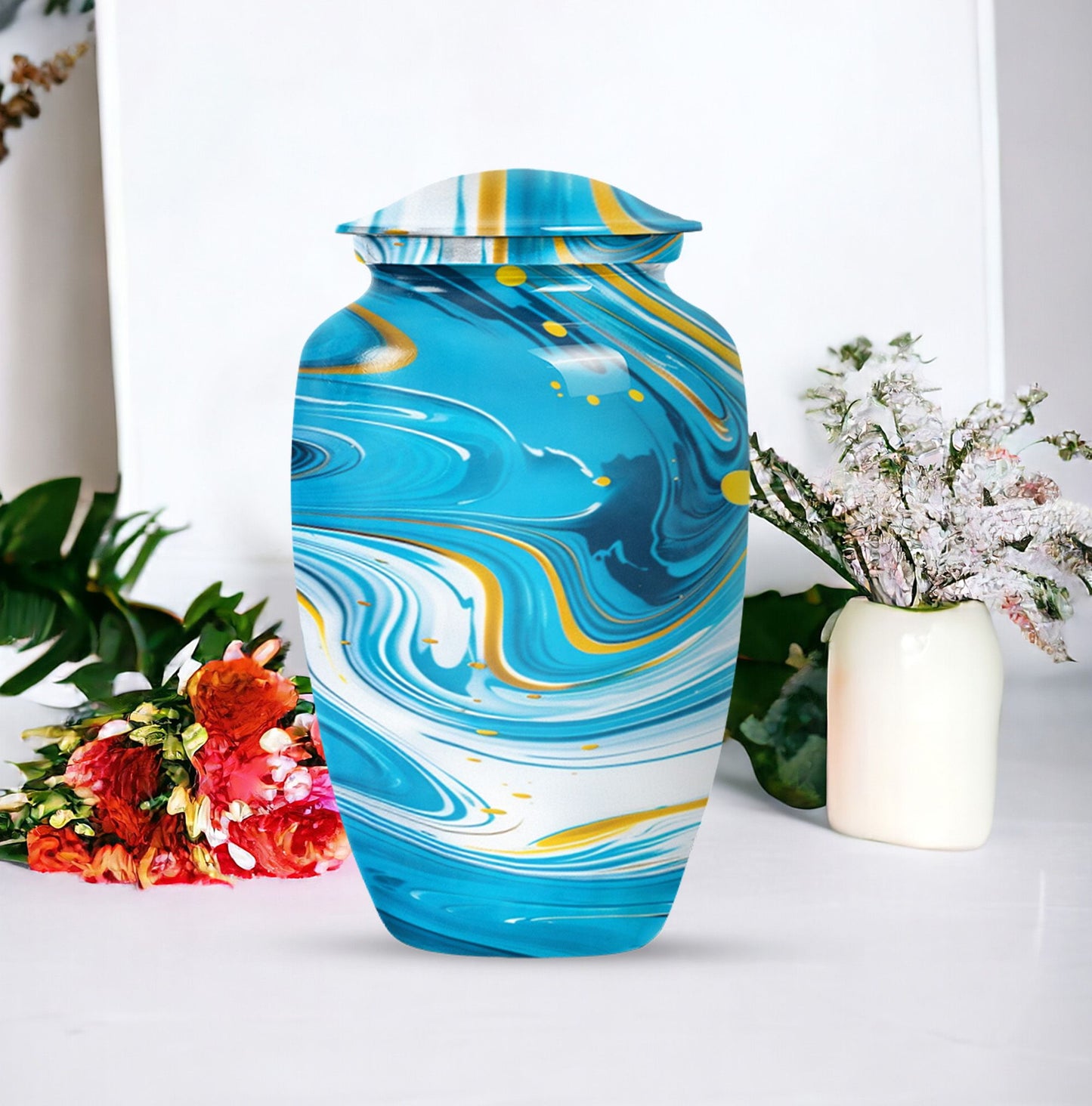 Artistic design cremation dad urn