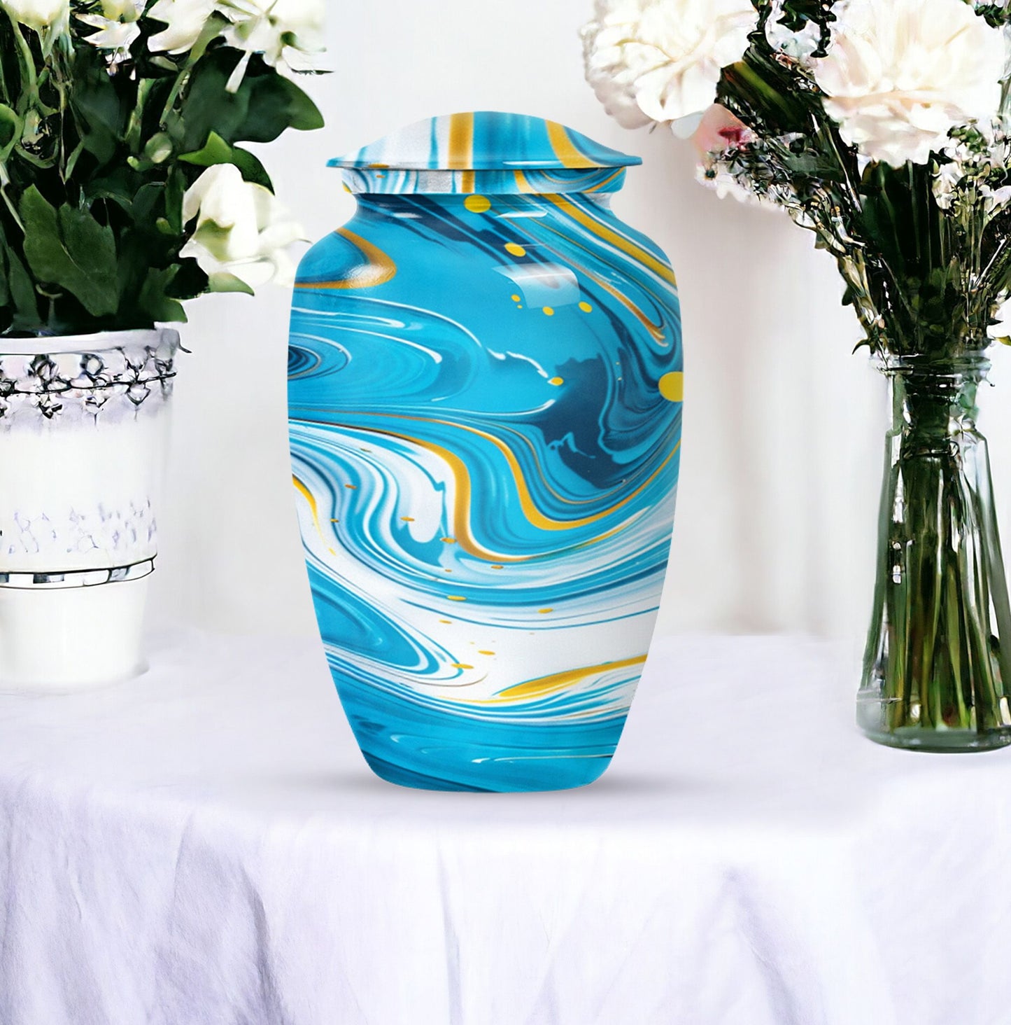 Artistic design cremation dad urn