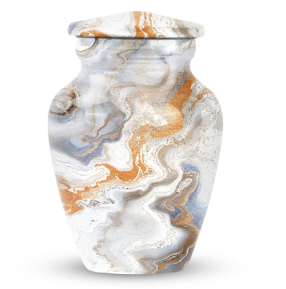 artistic design cremation urn for human ashes