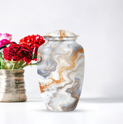 artistic design cremation urn for human ashes