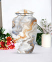 artistic design cremation urn for human ashes