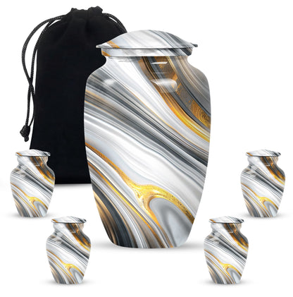 Abstract Artistic Design Urn for adult ashes, 