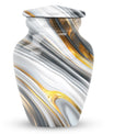 Abstract Artistic Design Urn for adult ashes, 