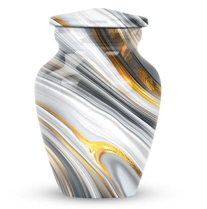 Abstract Artistic Design Urn for adult ashes, 