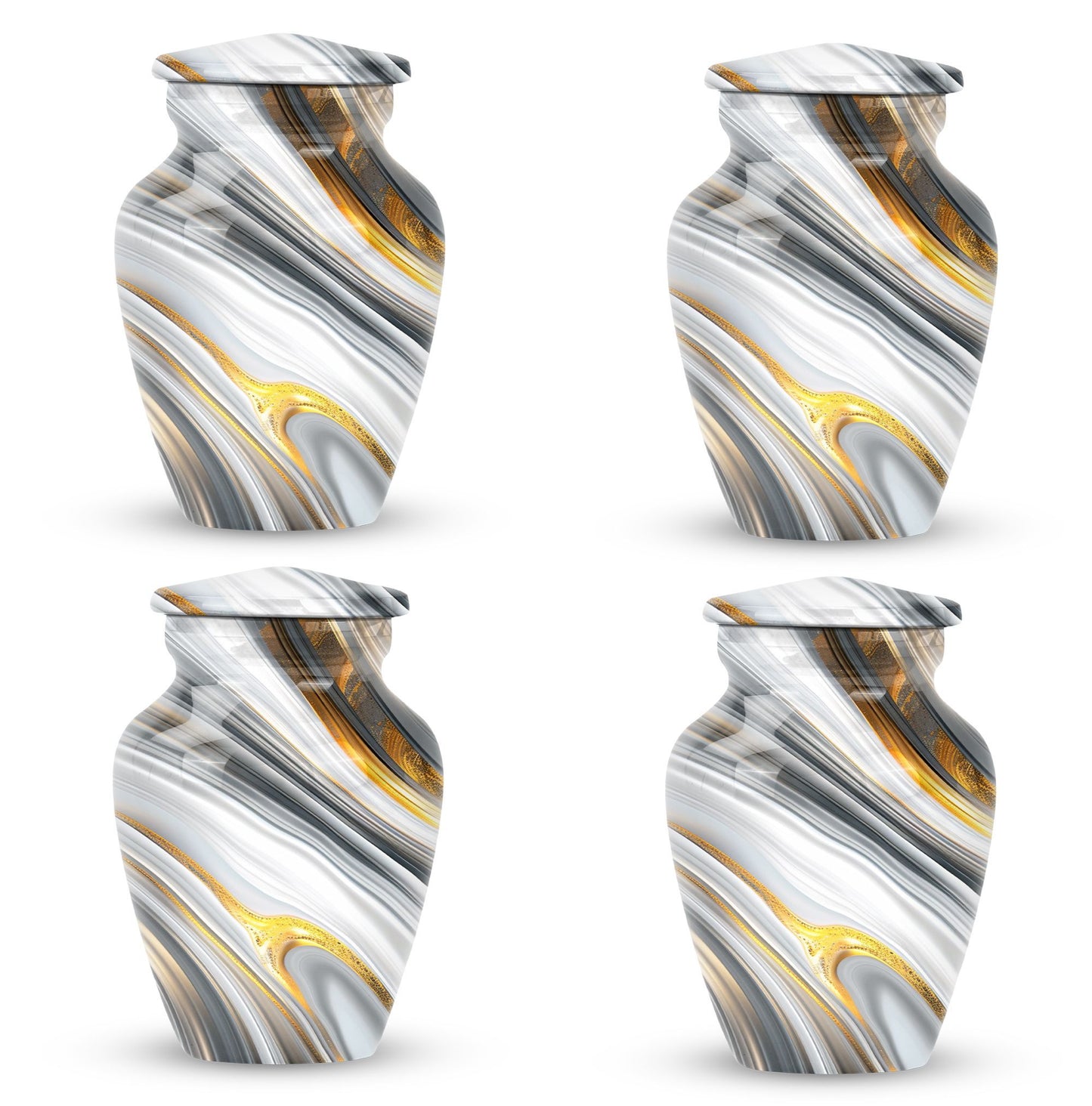 Abstract Artistic Design Urn for adult ashes, 