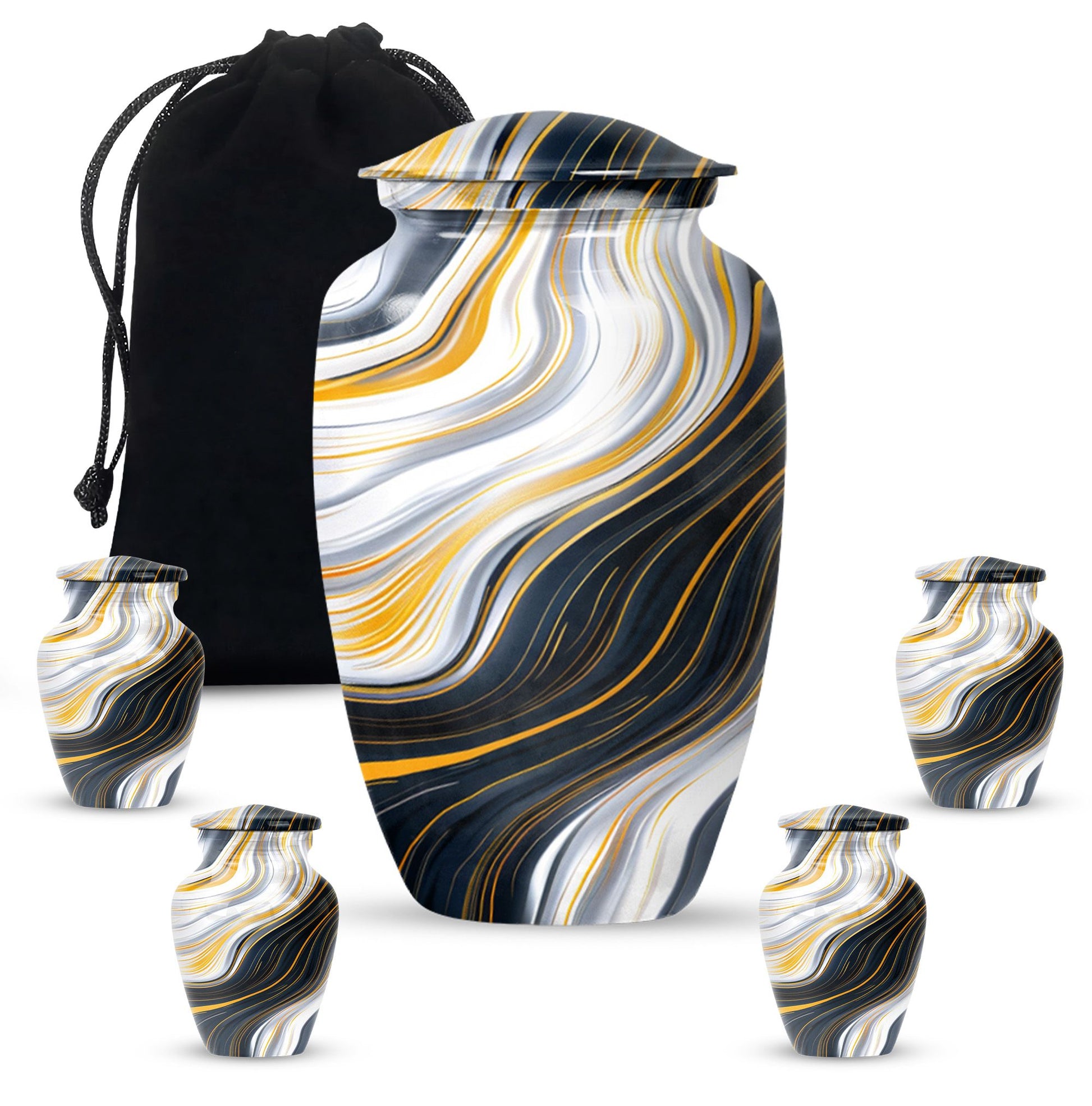 artistic design urn for adult ashes 