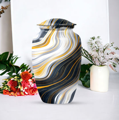artistic design urn for adult ashes 