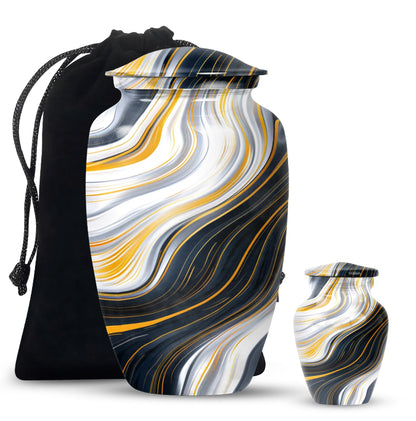 artistic design urn for adult ashes 