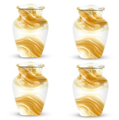 Abstract Urn for Men's Ashes, Keepsake Urn