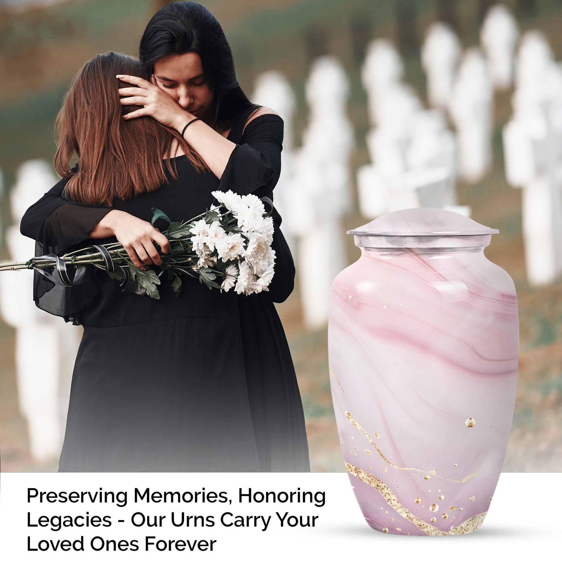 abstract urn for male cremation, Keepsake Urn