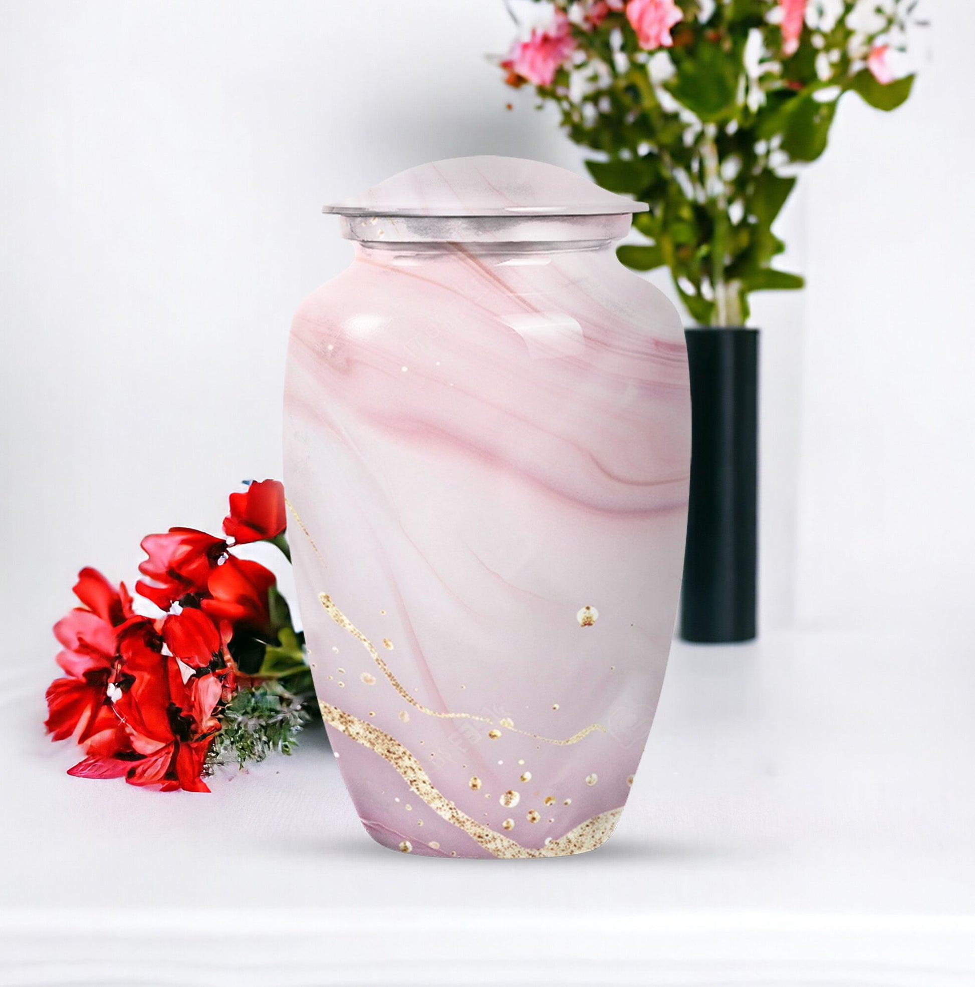 abstract urn for male cremation, Keepsake Urn