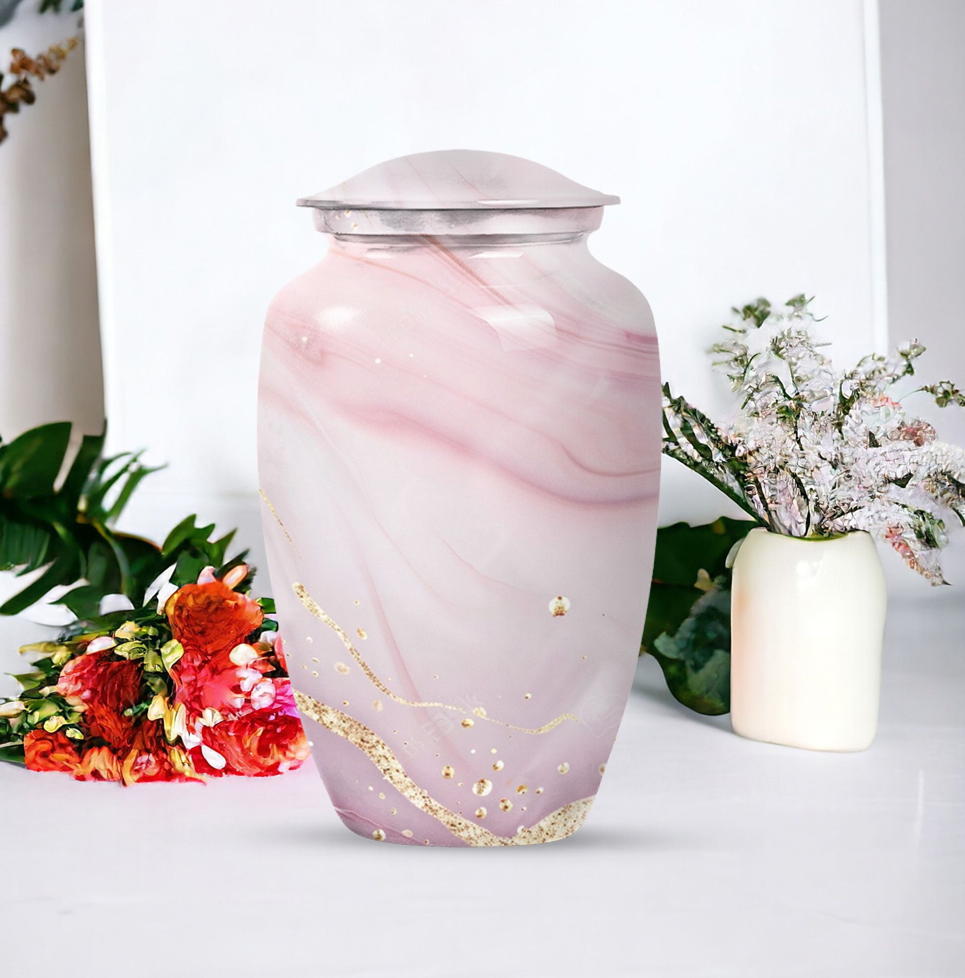 abstract urn for male cremation, Keepsake Urn