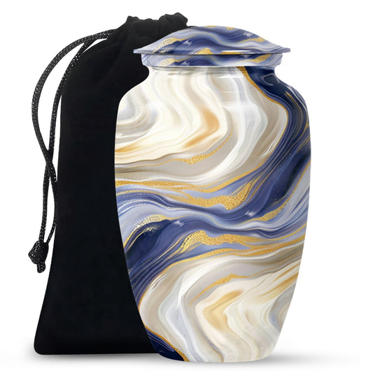 Abstract Urn, memorial urn for male adults,