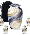 Abstract Urn, memorial urn for male adults,