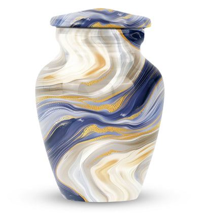 Abstract Urn, memorial urn for male adults,