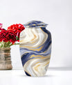 Abstract Urn, memorial urn for male adults,