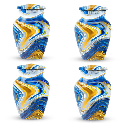 Abstract Funeral Urn for Mom, Keepsake Urn