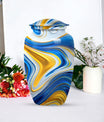 Abstract Funeral Urn for Mom, Keepsake Urn