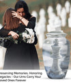  abstract cremation urn for dad