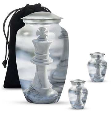 Large Urn with 2 Mini Urn