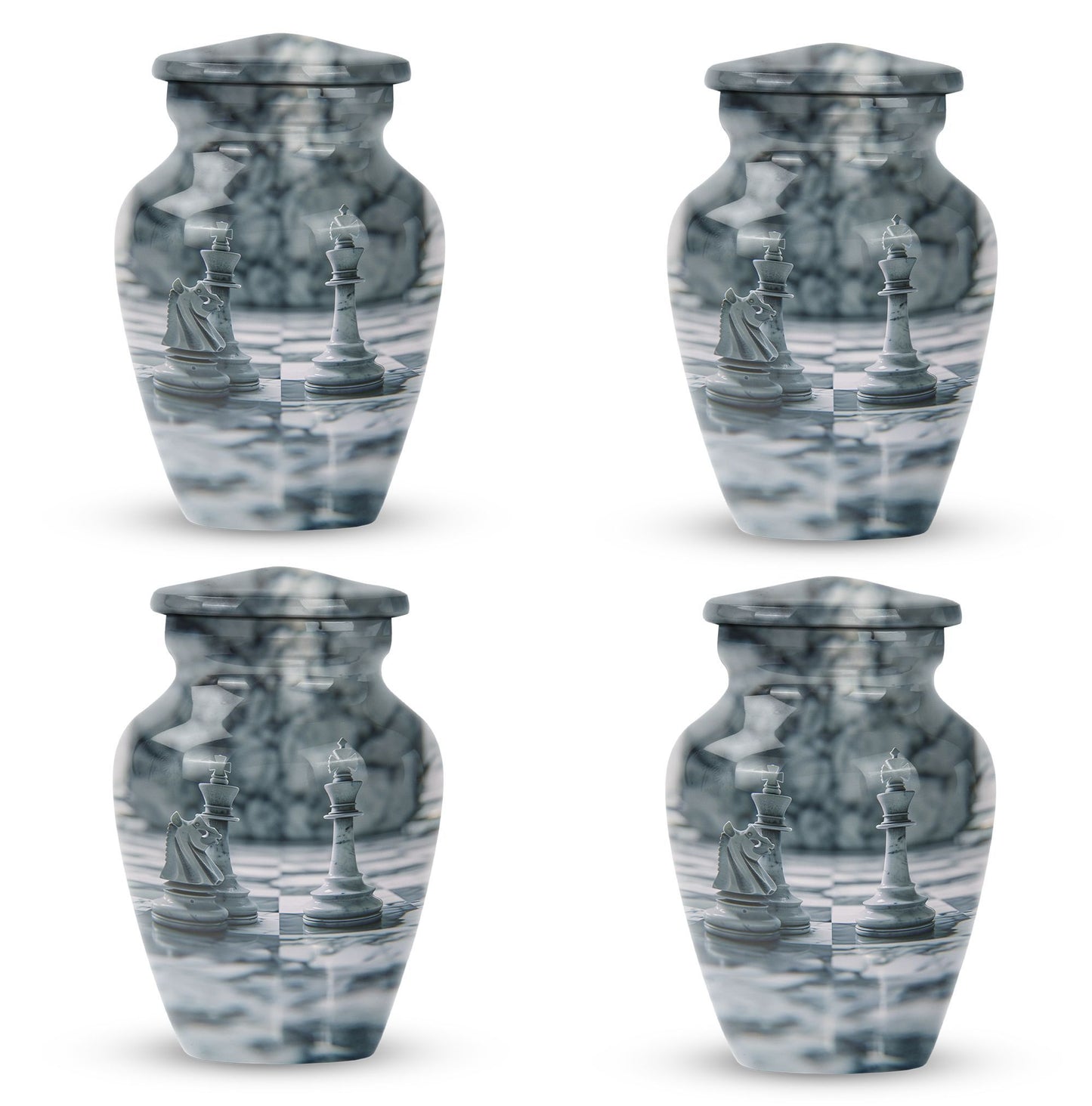 Abstract Urn  - Memorial for Male Ashes