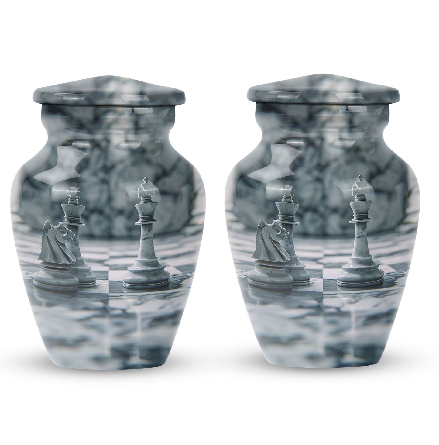 Abstract Urn  - Memorial for Male Ashes