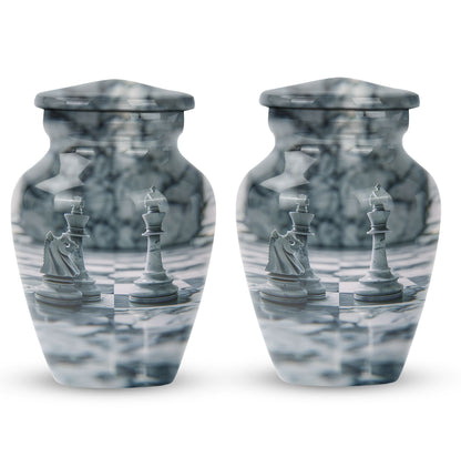 Abstract Urn  - Memorial for Male Ashes