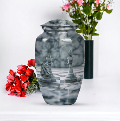 Abstract Urn  - Memorial for Male Ashes