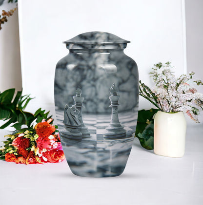 Abstract Urn  - Memorial for Male Ashes