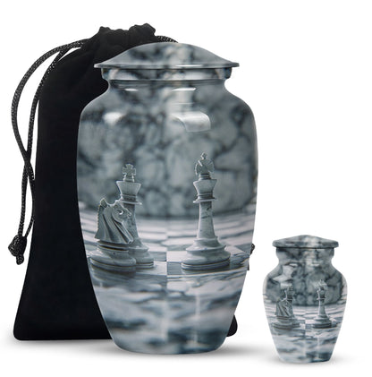 Abstract Urn  - Memorial for Male Ashes