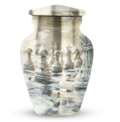 Abstract urn for funeral ashes 