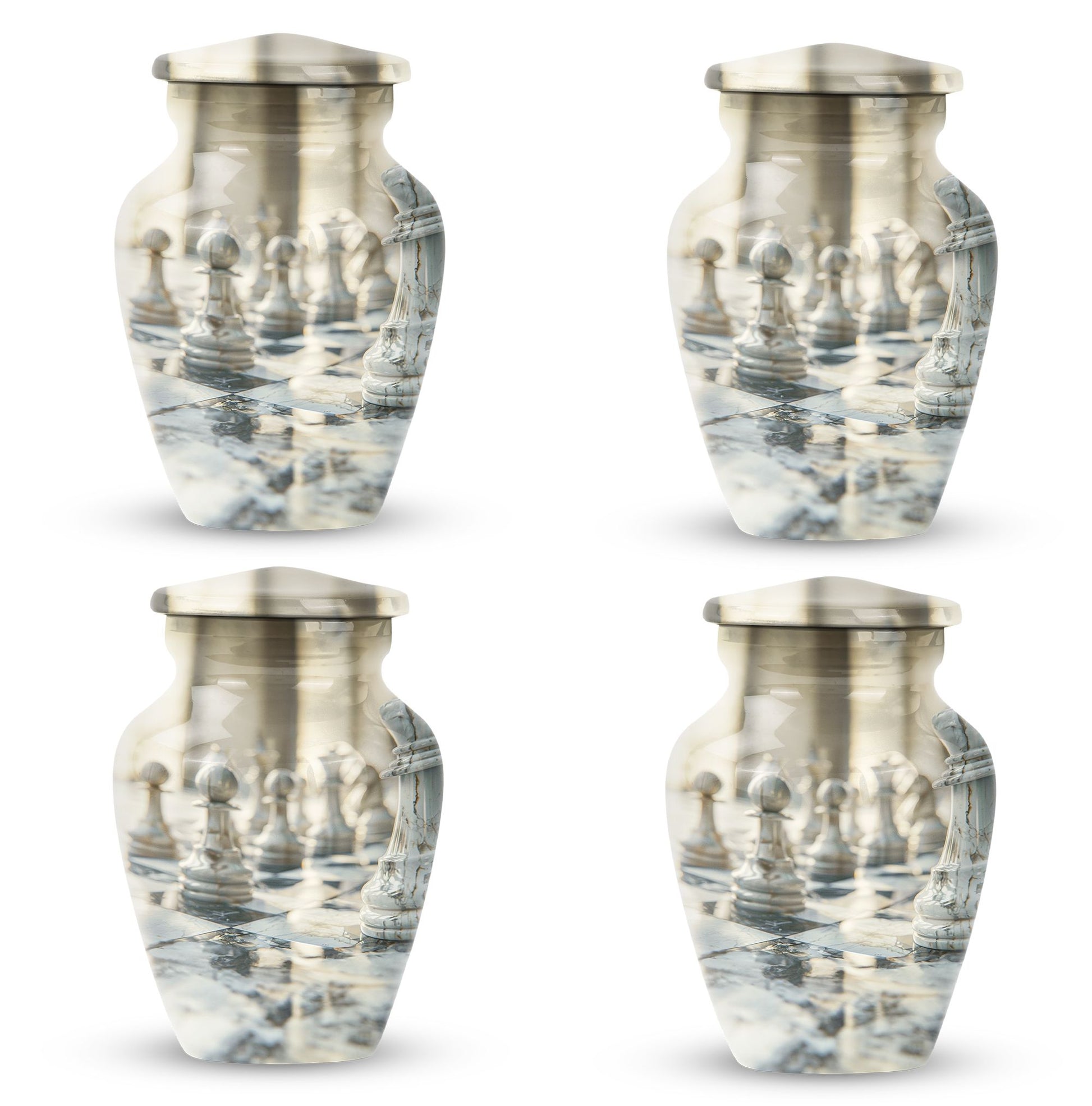 Abstract urn for funeral ashes 