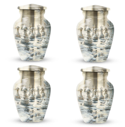 Abstract urn for funeral ashes 