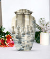 Abstract urn for funeral ashes 