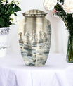 Abstract urn for funeral ashes 